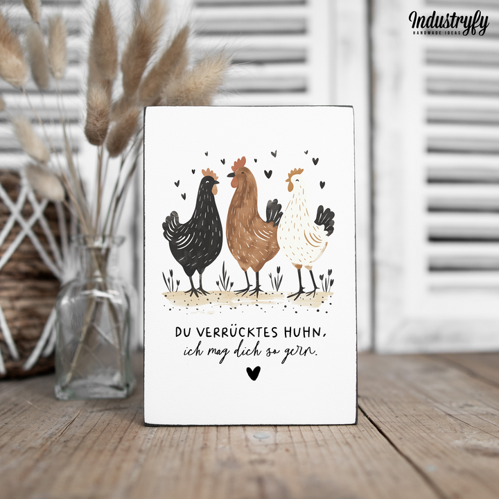 Miniblock | Du verrücktes Huhn
