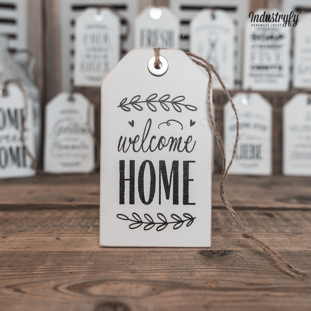 Hangtag | Welcome home