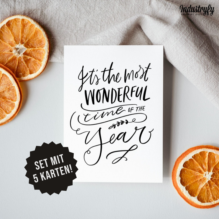 Christmas Cards No1 | 5er Set