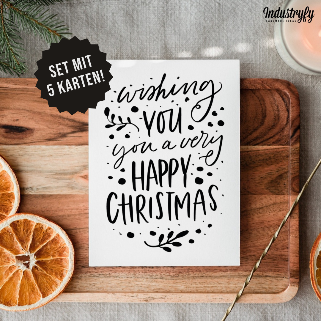 Christmas Cards No2 | 5er Set