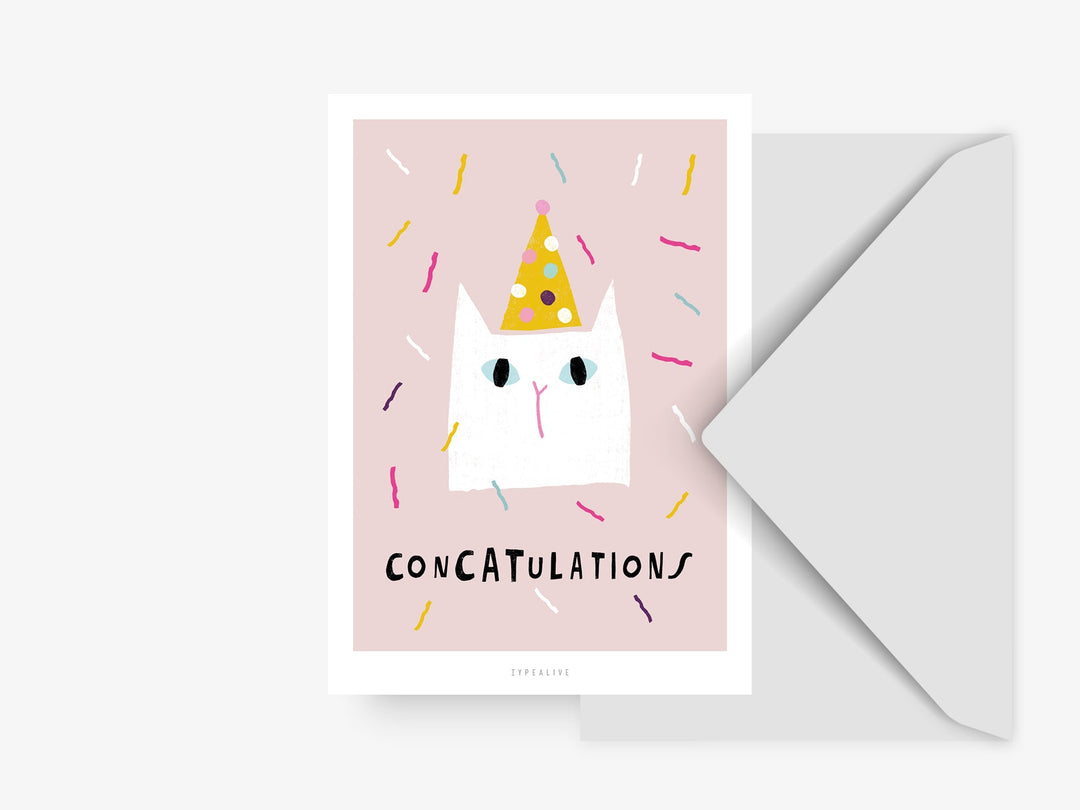 Grußkarte | ConCATulations