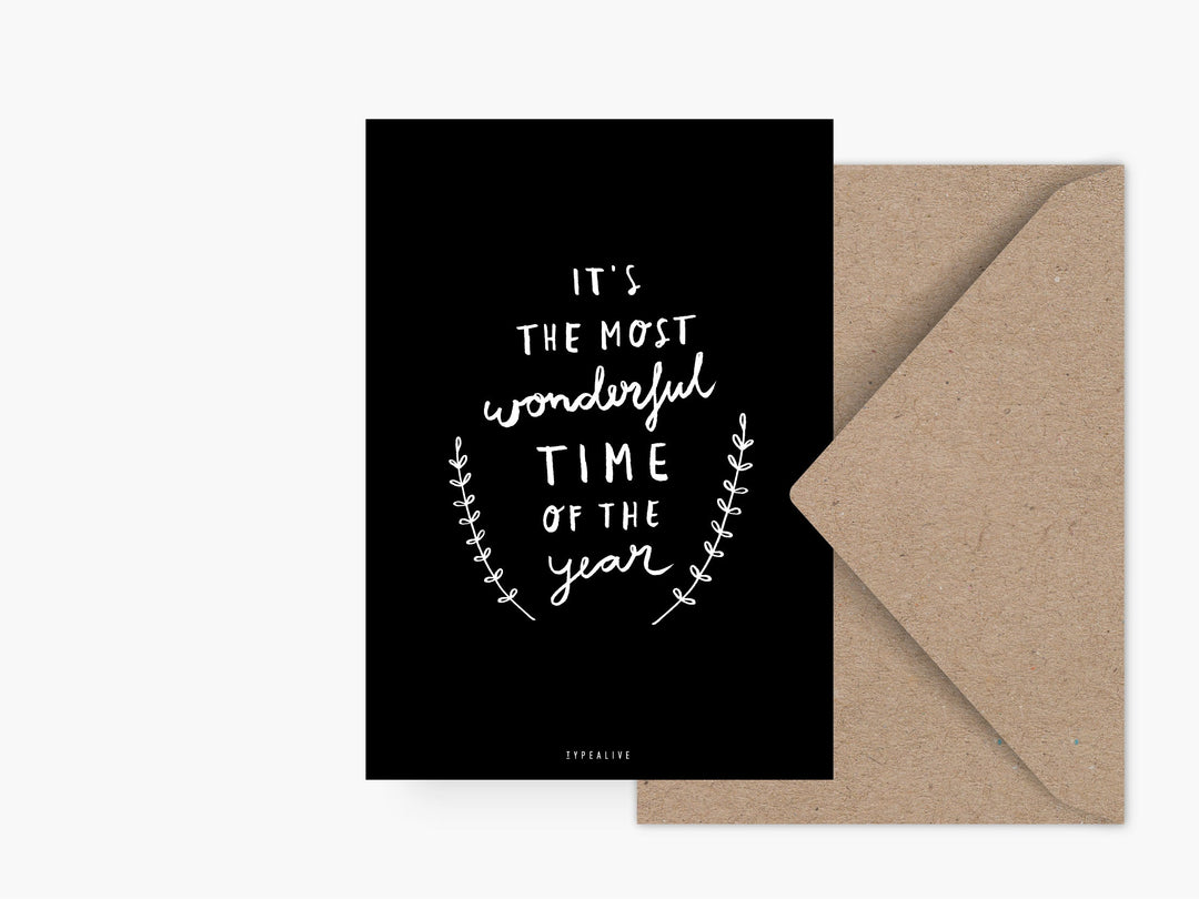 Grußkarte | most wonderful