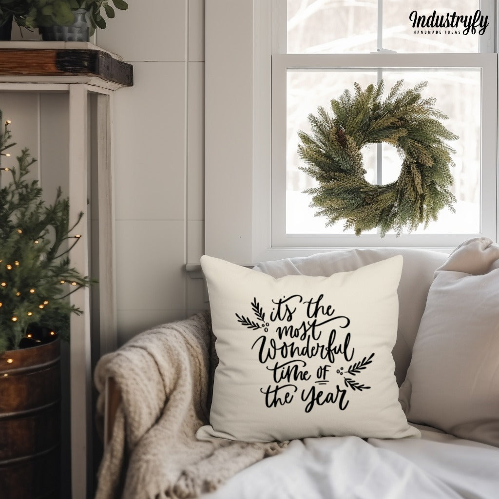 Kissenhülle | it's the most wonderful time