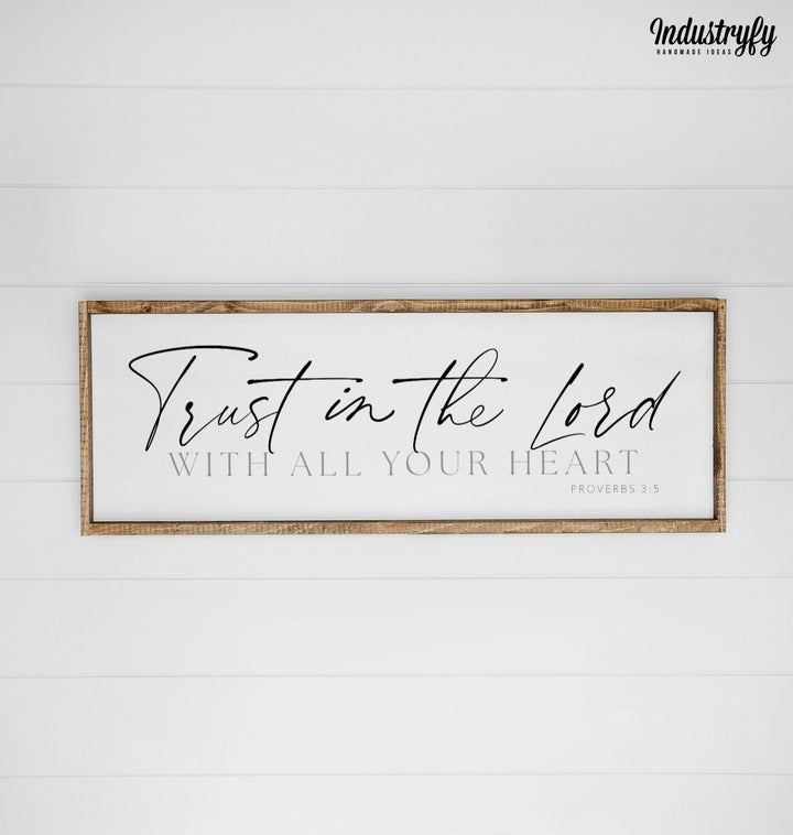 Landhaus Schild | Trust in the Lord