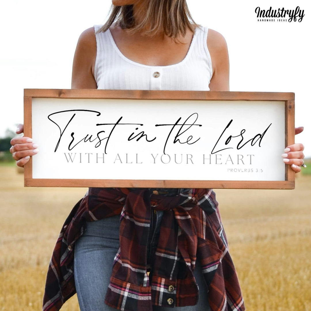 Landhaus Schild | Trust in the Lord