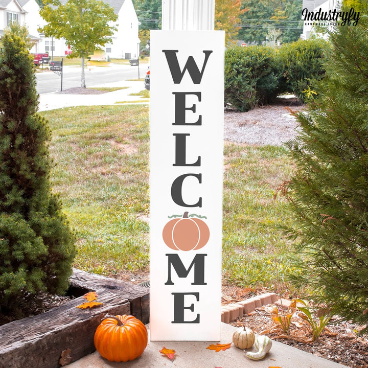 Landhaus Board | Welcome pumpkin