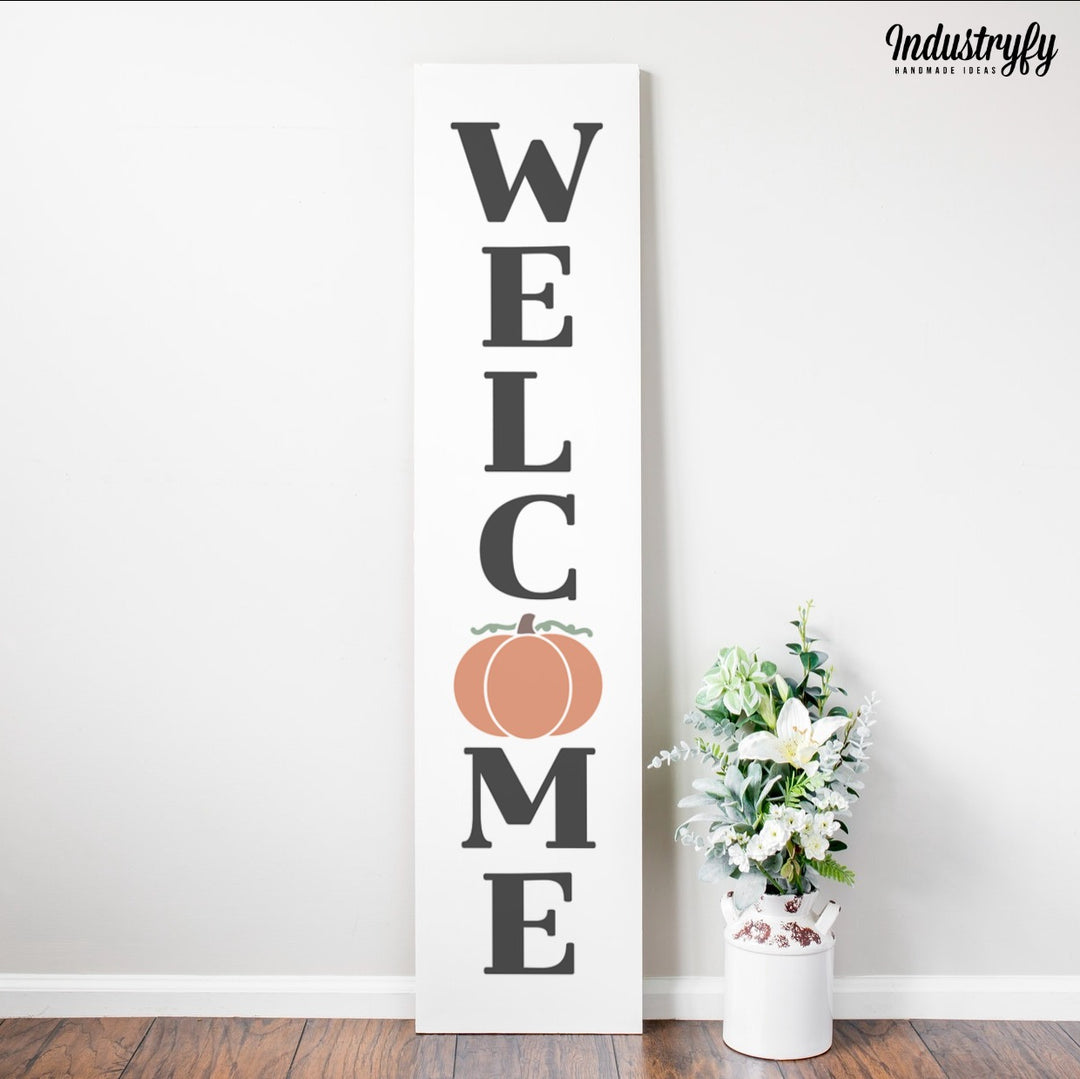 Landhaus Board | Welcome pumpkin