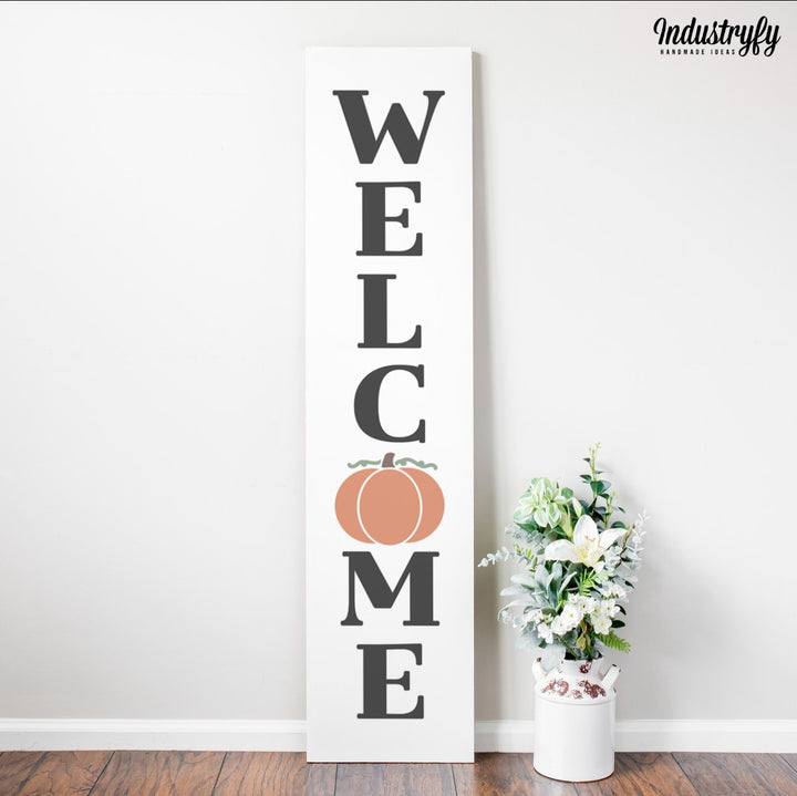 Landhaus Board | Welcome pumpkin