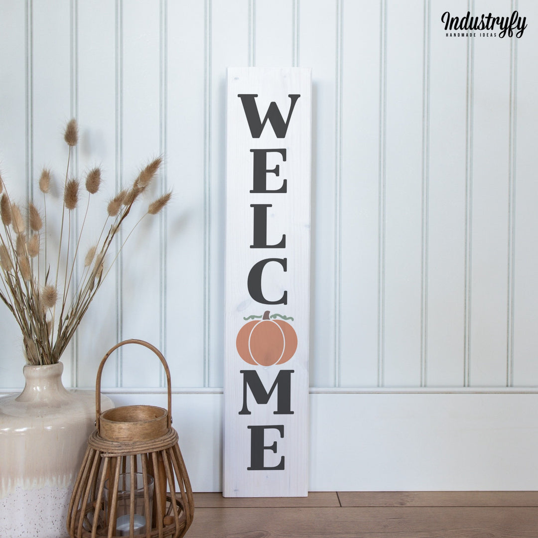 Landhaus Board | Welcome pumpkin