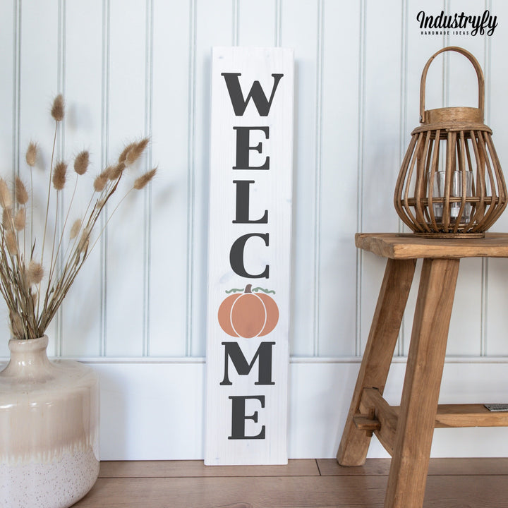 Landhaus Board | Welcome pumpkin