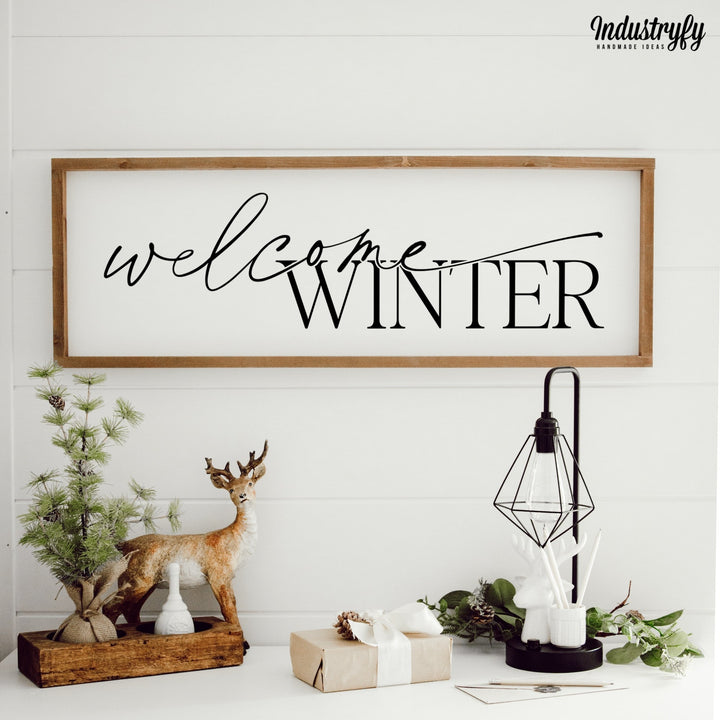 Landhaus Schild | Welcome winter No2