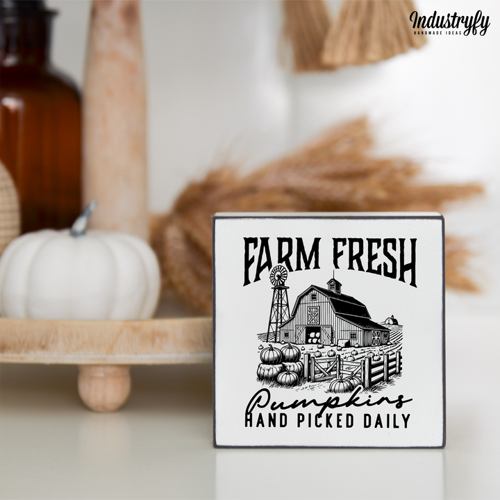 Miniblock | Farm fresh pumpkins no9