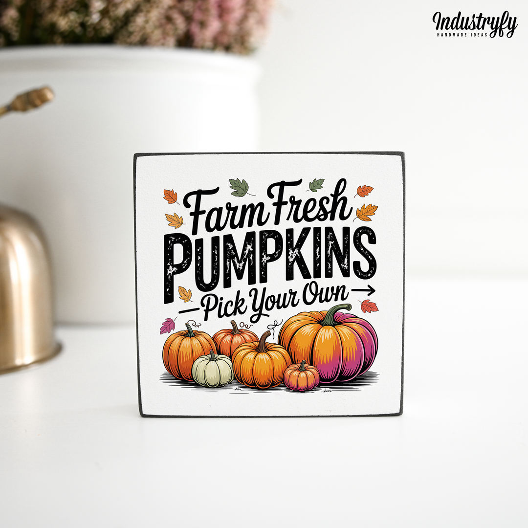 Miniblock | Farm Fresh Pumpkins No7