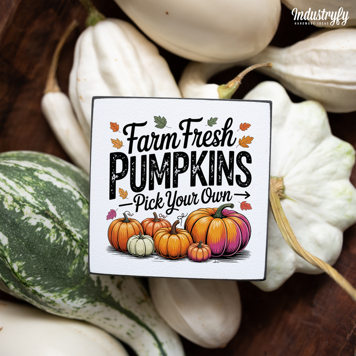 Miniblock | Farm Fresh Pumpkins No7