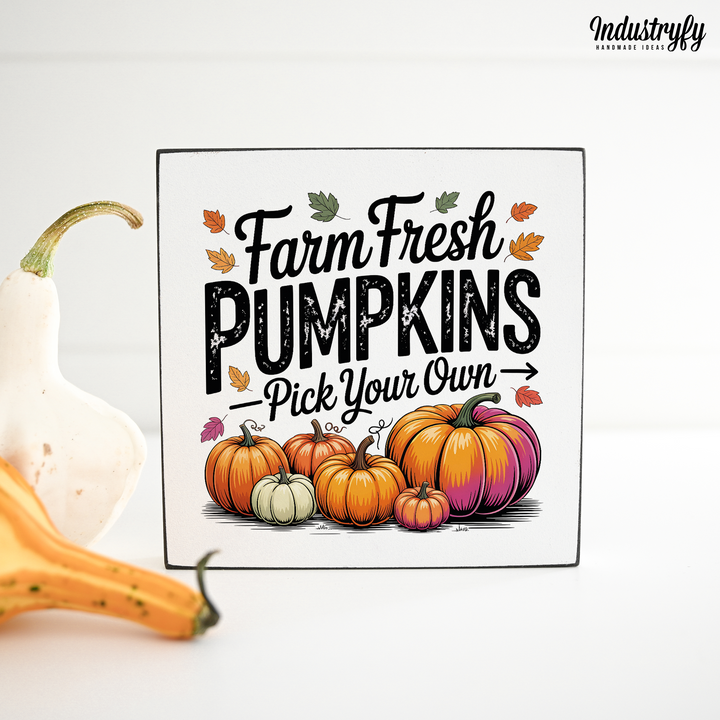 Miniblock | Farm Fresh Pumpkins No7