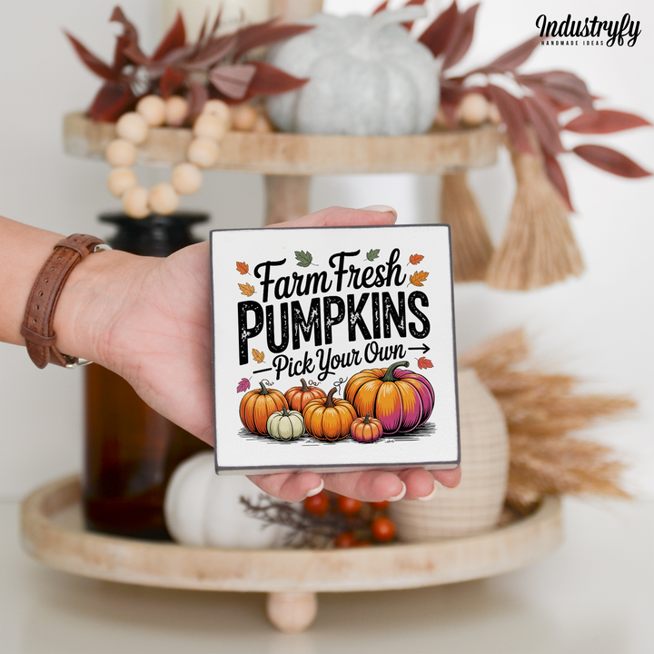 Miniblock | Farm Fresh Pumpkins No7
