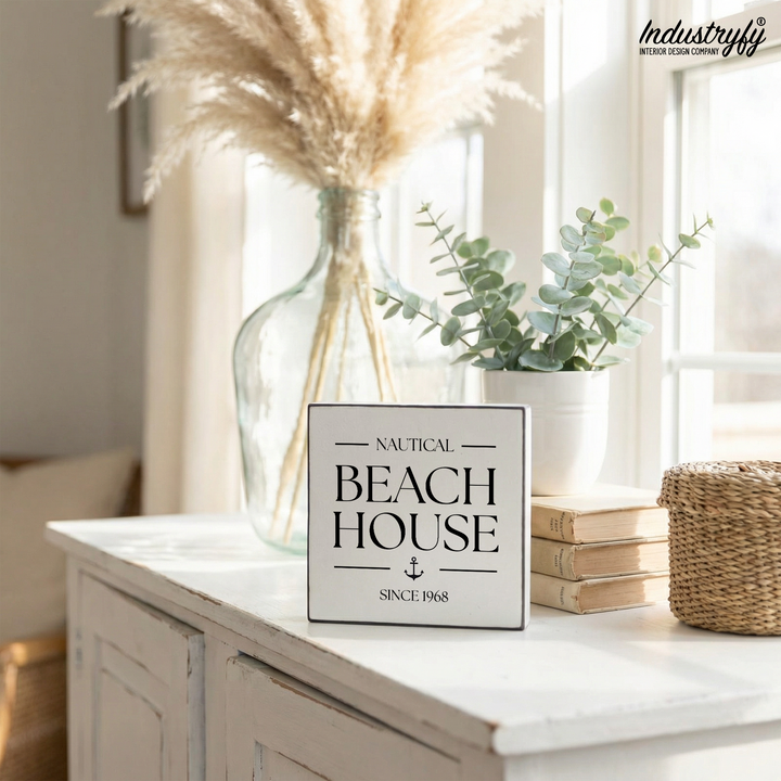 Miniblock Nautical Beach House als Strandhaus-Deko im Beach House Stil