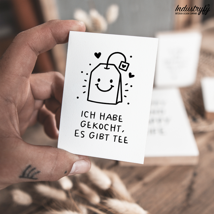 Miniblock | Ich habe gekocht, es gibt Tee