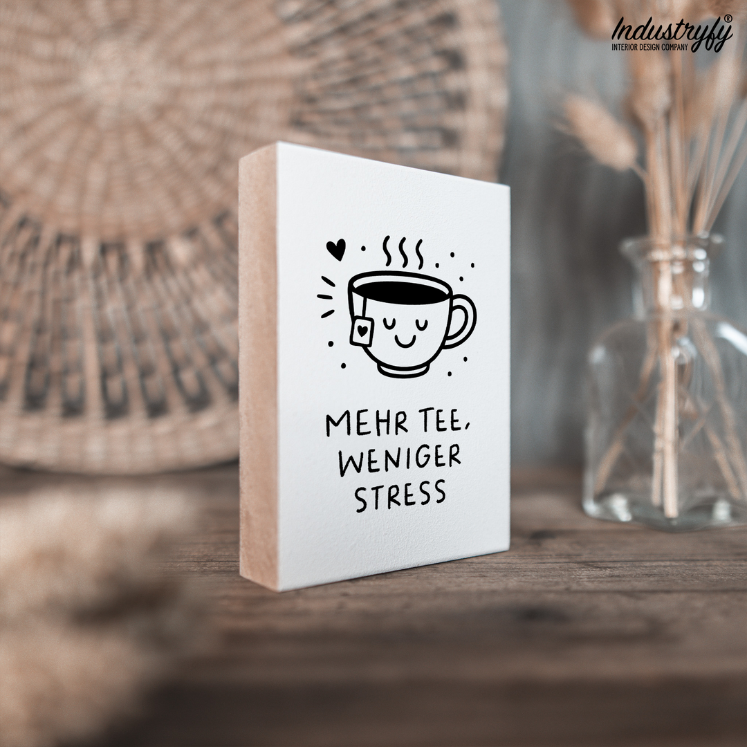 Miniblock | Mehr Tee, weniger Stress