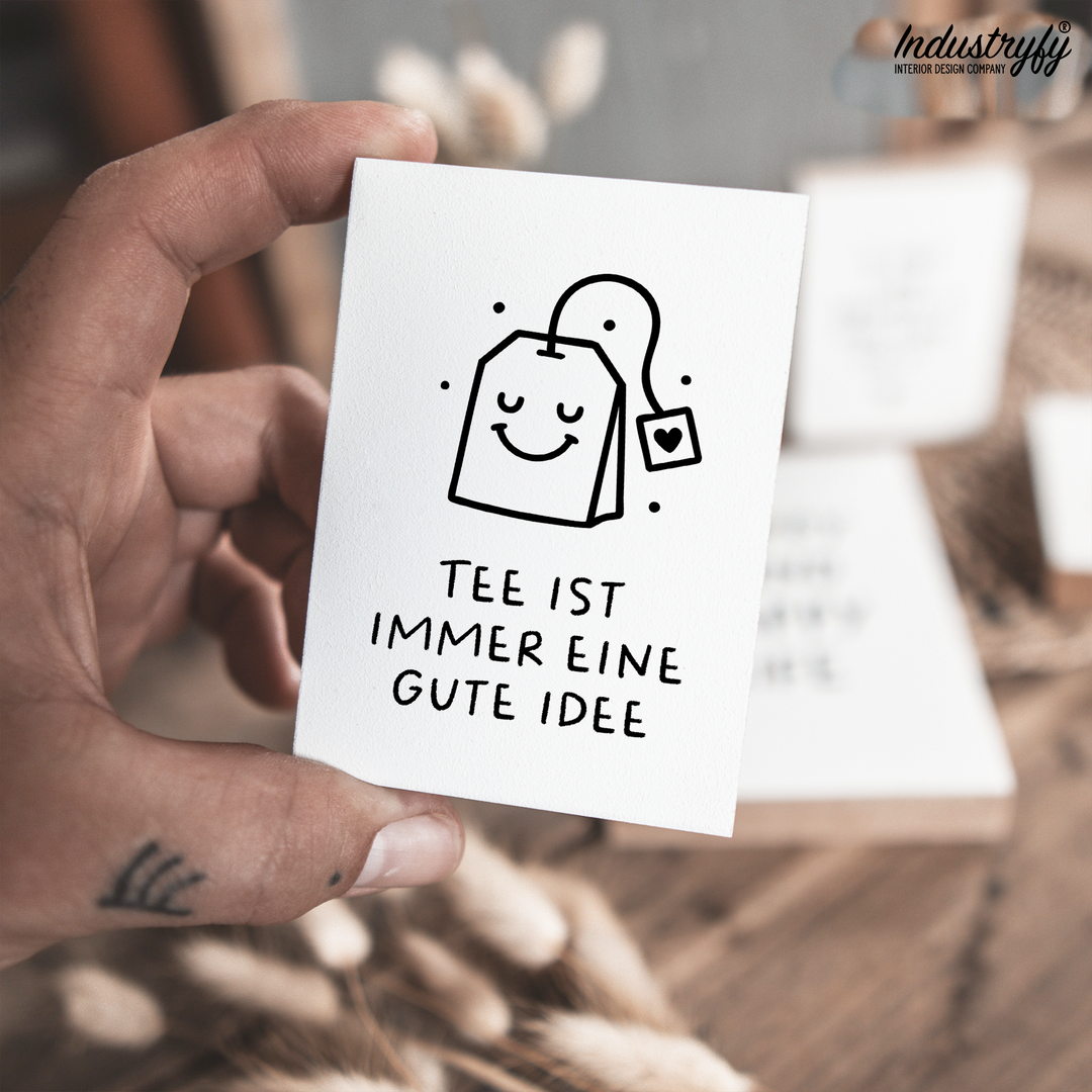 Miniblock | Tee ist immer eine gute Idee