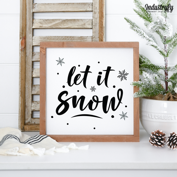 Landhaus Schild | Let it snow No2