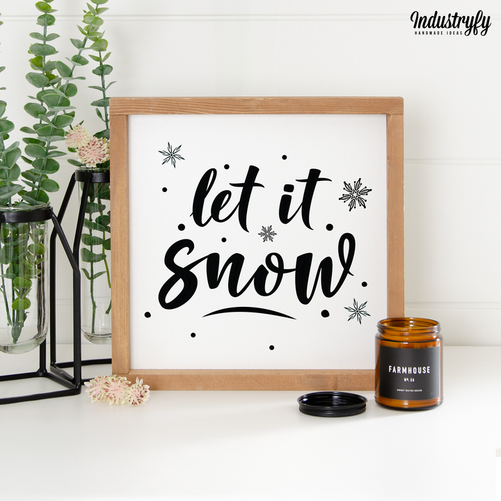 Landhaus Schild | Let it snow No2