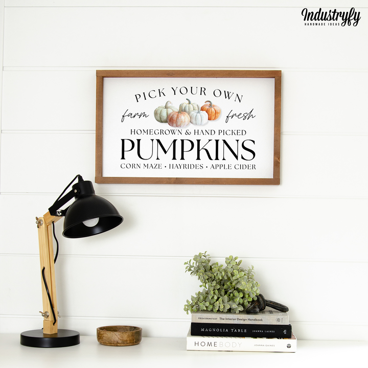 Landhaus Schild | Handpicked Pumpkins