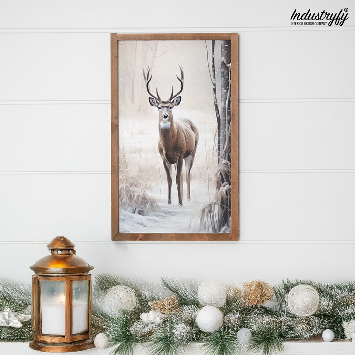 Landhaus Schild | Winter Hirsch