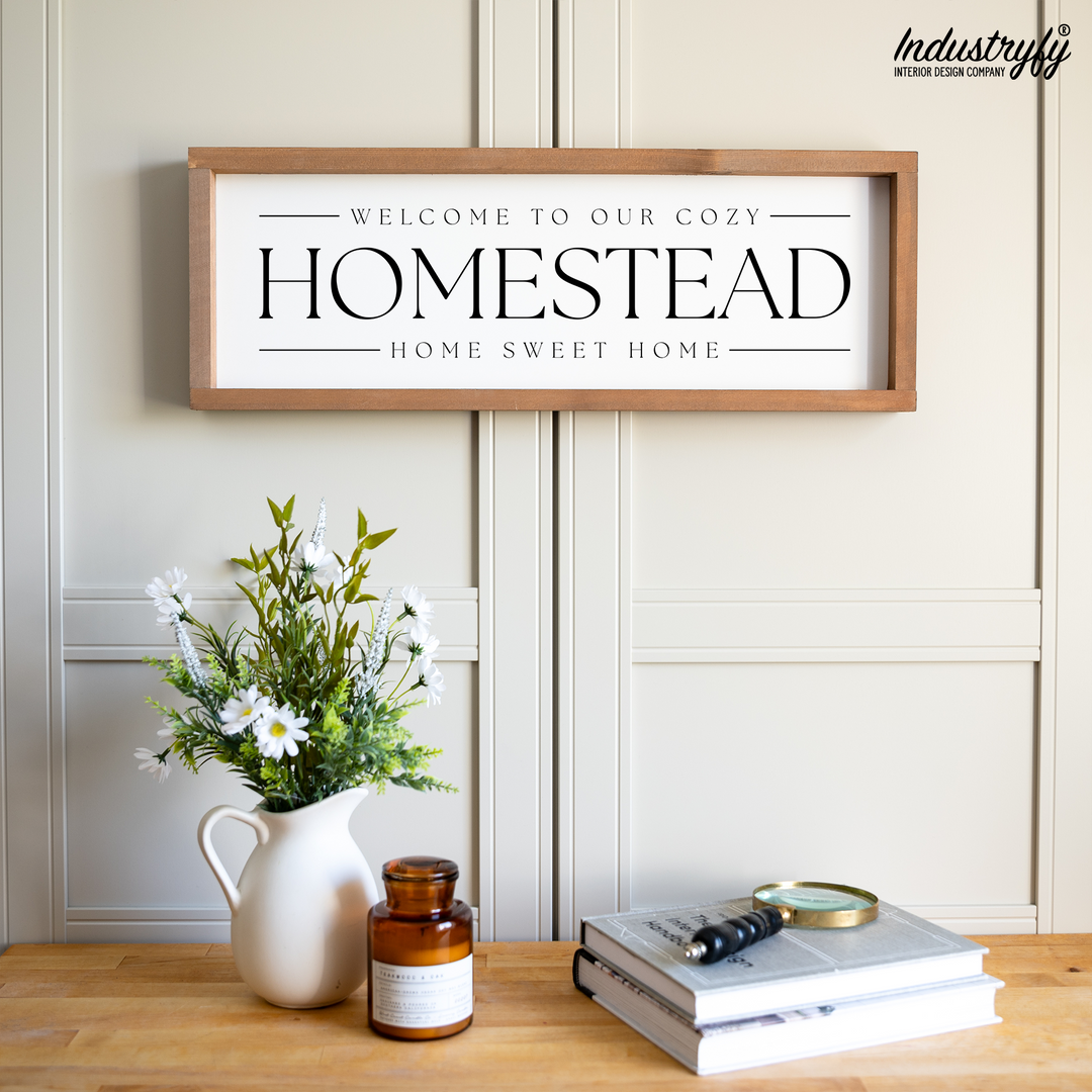 Welcome to our cozy Homestead - Landhaus Schild - Detailansicht 5