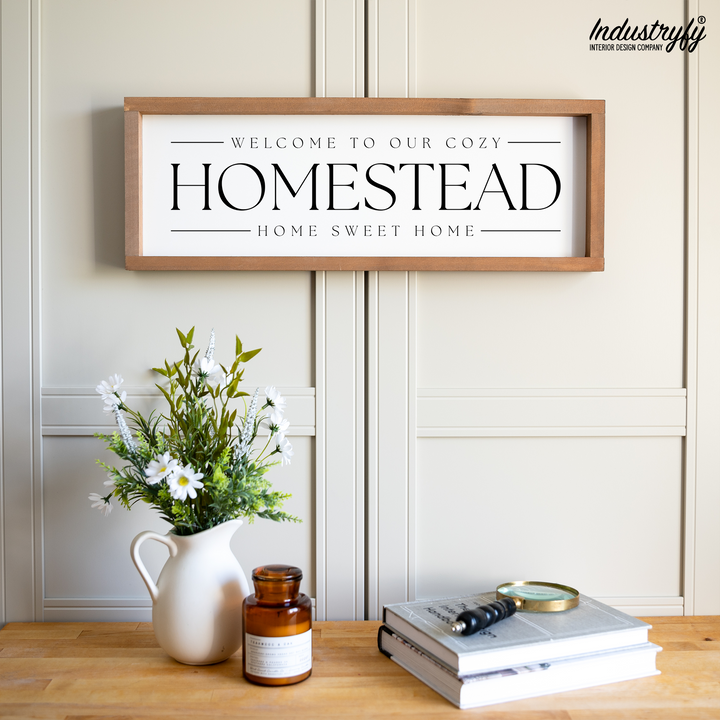 Welcome to our cozy Homestead - Landhaus Schild - Detailansicht 5