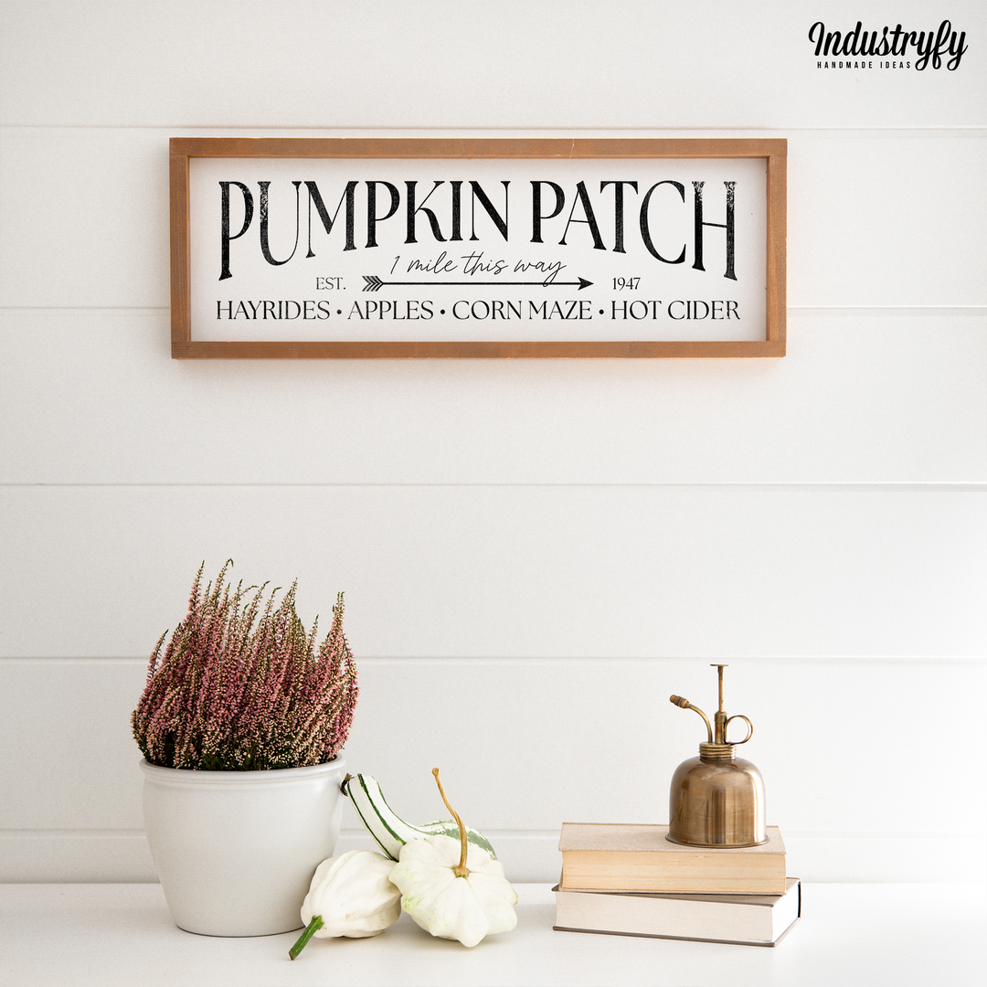 Landhaus Schild | Pumpkin Patch No4