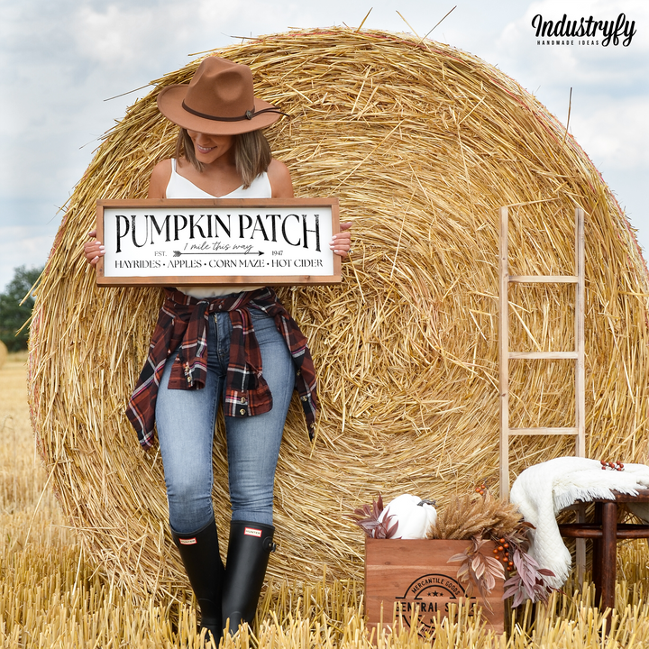 Landhaus Schild | Pumpkin Patch No4