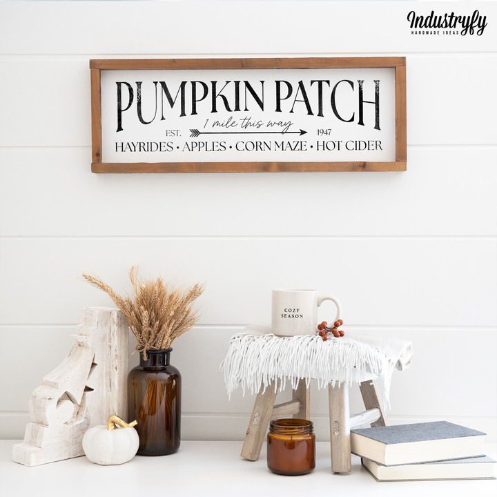 Landhaus Schild | Pumpkin Patch No4