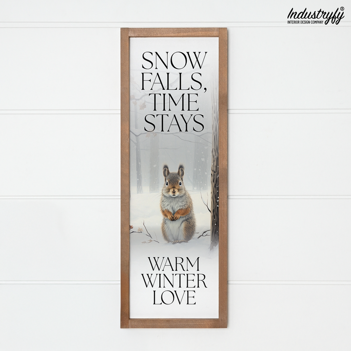 Landhaus Schild | Warm Winter Love