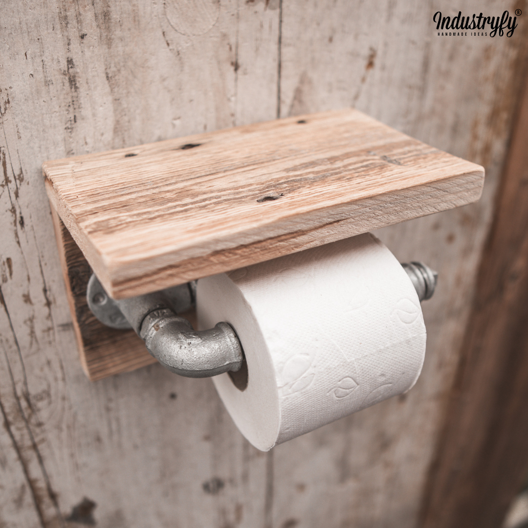 Toilettenpapierhalter | Altholz