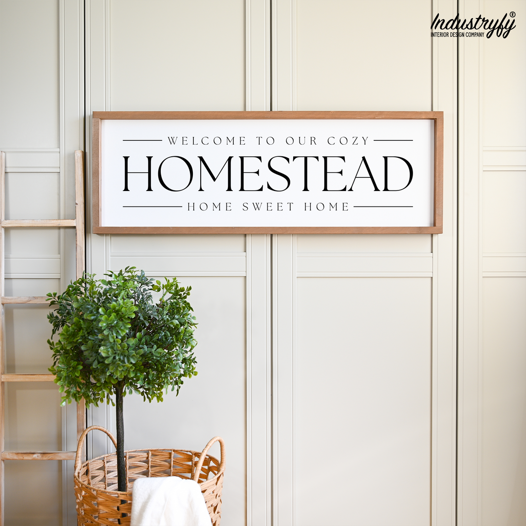 Welcome to our cozy Homestead - Landhaus Schild - Detailansicht 4