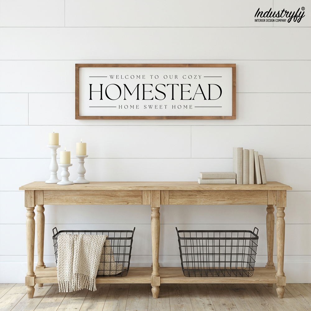 Welcome to our cozy Homestead - Landhaus Schild - Detailansicht 2
