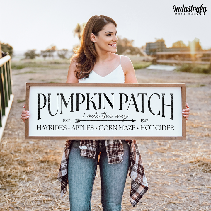 Landhaus Schild | Pumpkin Patch No4