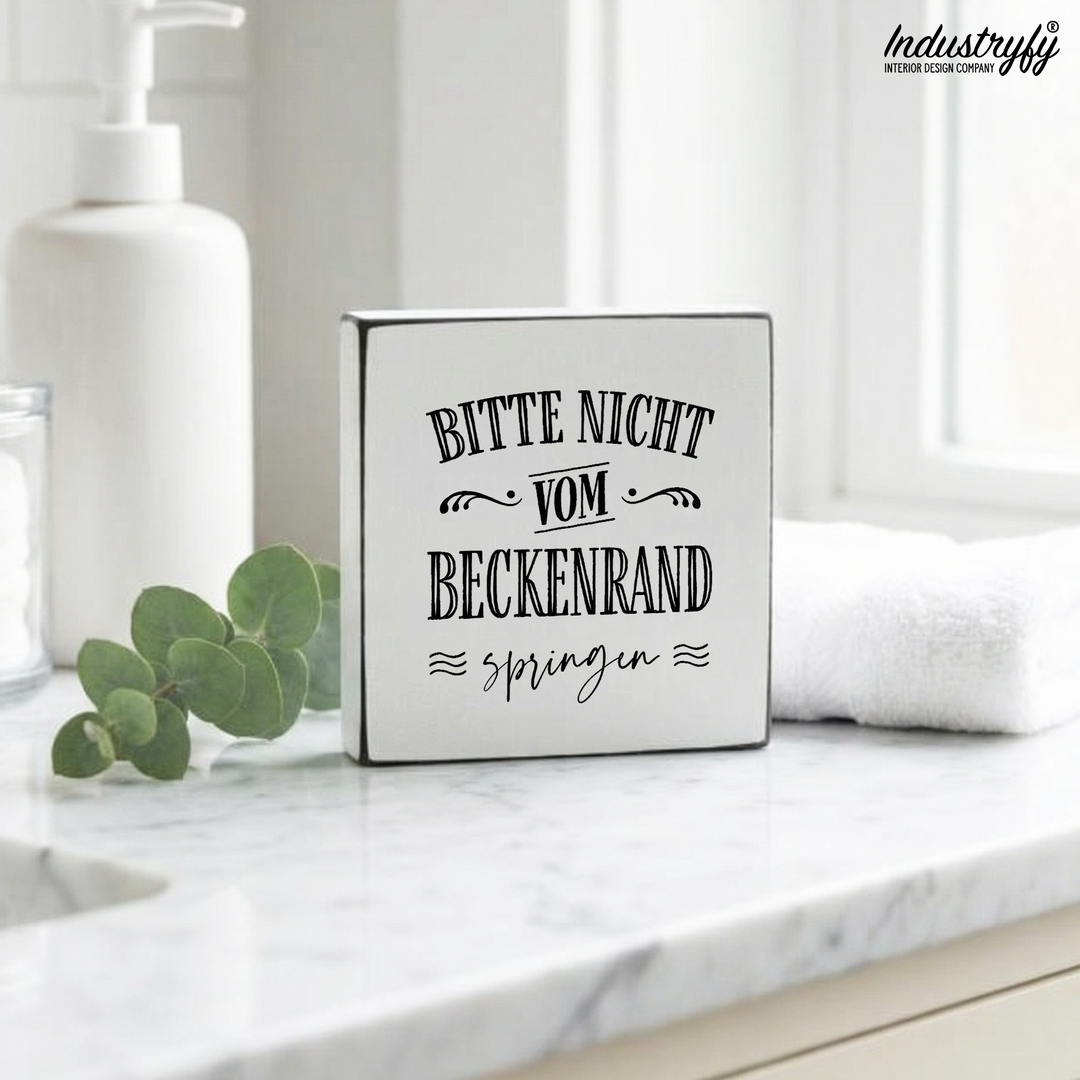 Miniblock | Bitte nicht vom Beckenrand springen