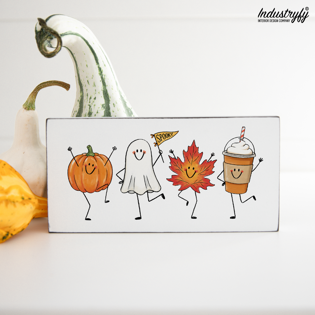 Miniblock Fall Friends, Detailansicht 2