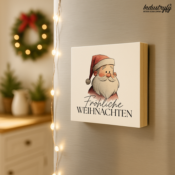 Magnet | Fröhliche Weihnachten Santa