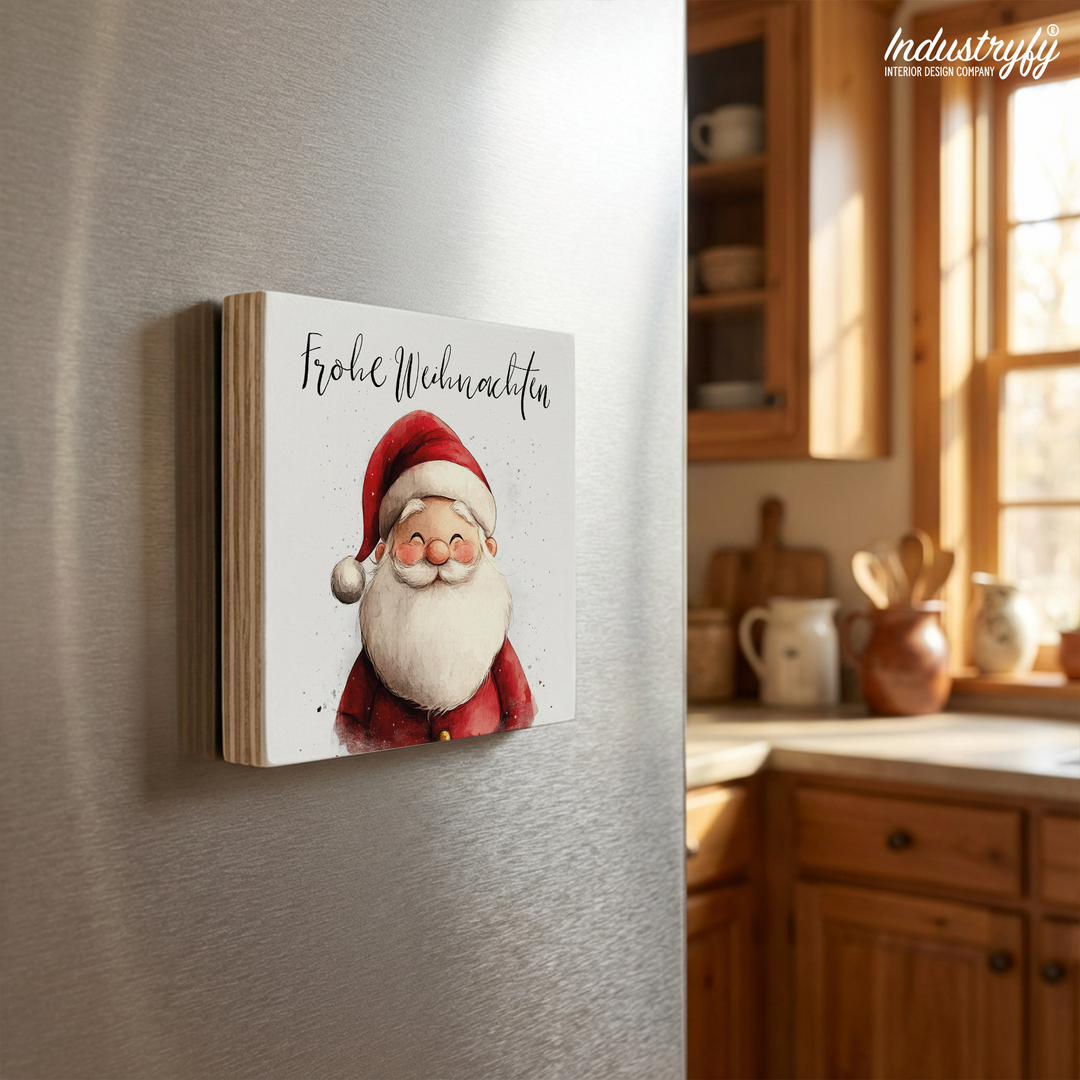 Magnet | Frohe Weihnachten Santa