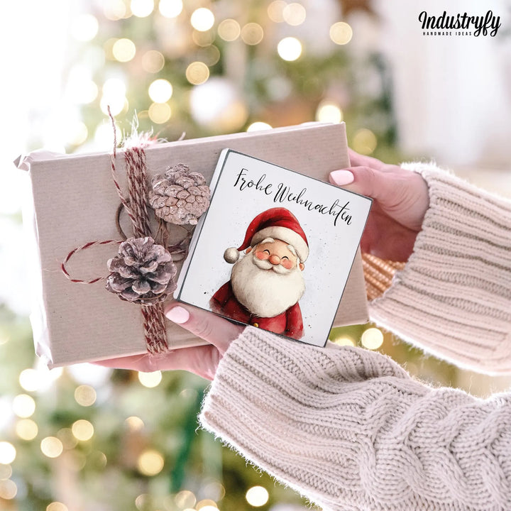 Miniblock | Frohe Weihnachten Santa