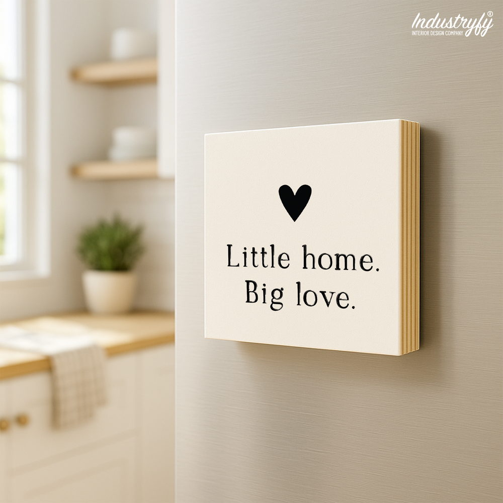 Magnet Little Home Big Love – Detailansicht 2