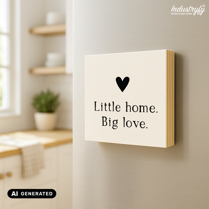 Magnet Little Home Big Love – Detailansicht 2