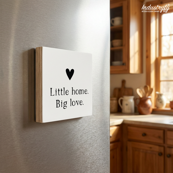 Magnet Little Home Big Love – Kühlschrankmagnet | Industryfy