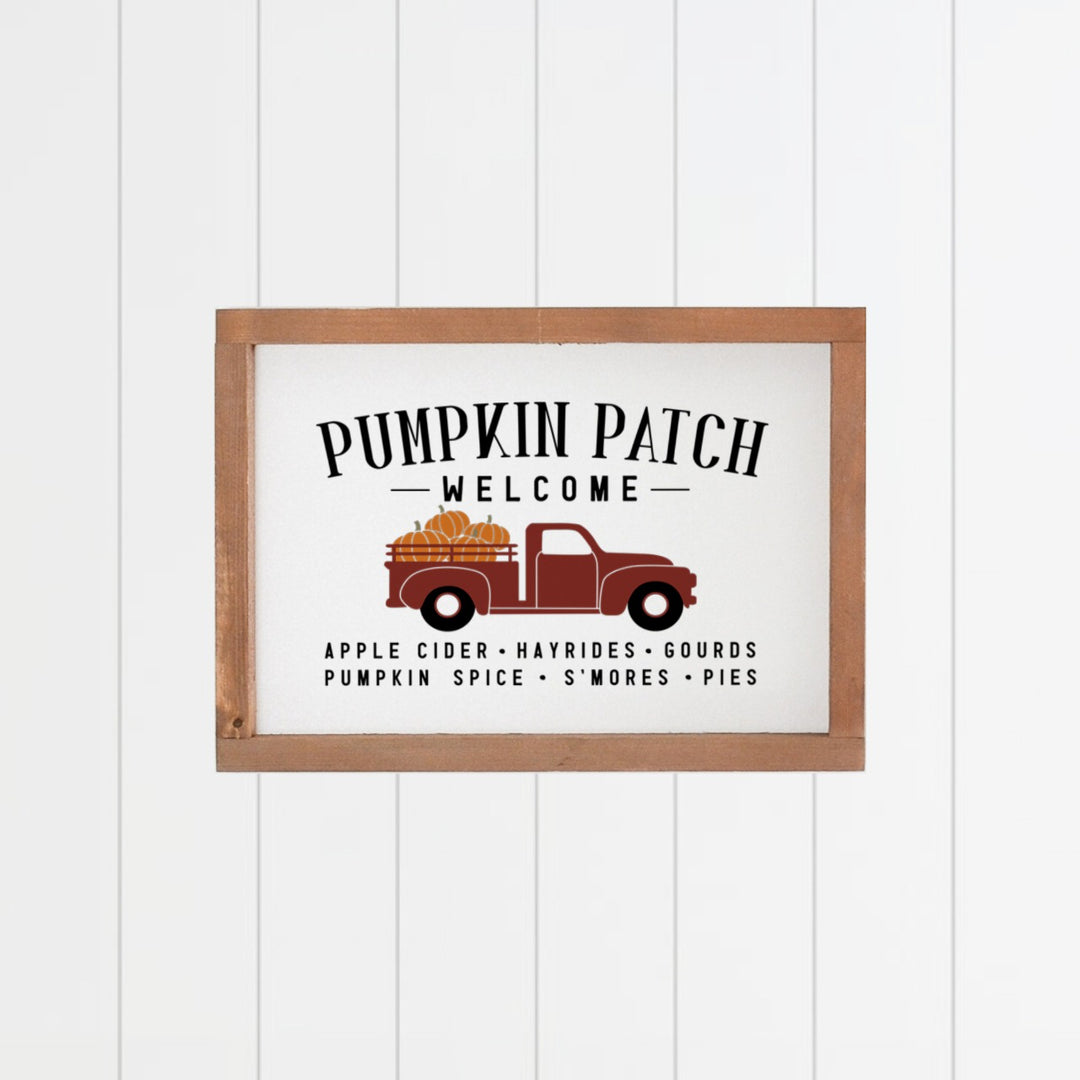 Landhaus Schild | Pumpkin Patch Truck
