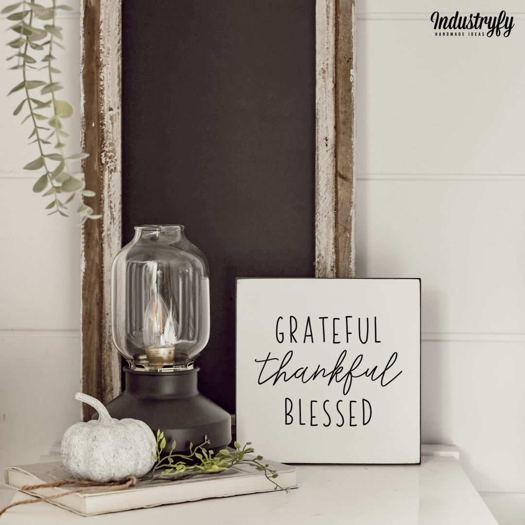 Miniblock | Thankful, grateful, blessed