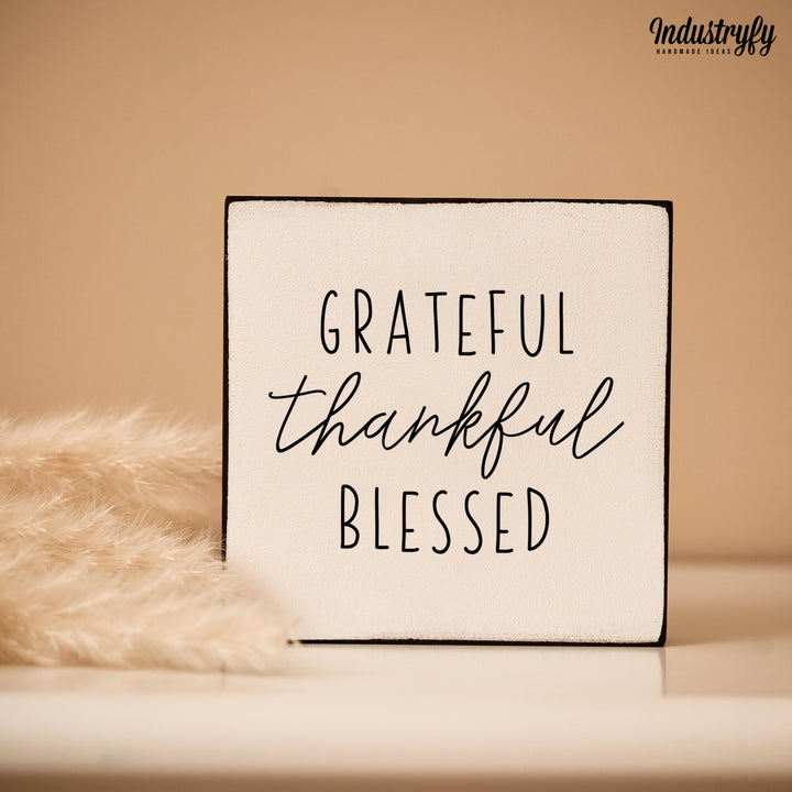 Miniblock | Thankful, grateful, blessed