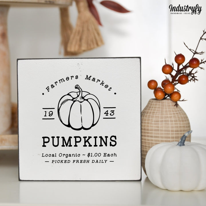 Miniblock | Farmers market pumpkins